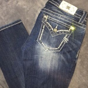 Miss Me Mid-Rise straight leg jeans